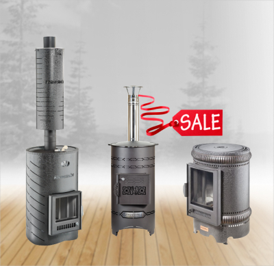 -20% на печи Ферингер в декоративном кожухе и сетке